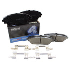 Set of 4 Akebono ProACT Front Ceramic Brake Pads for Mazda 3 Sport CX-3 (2014–2020)