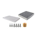 Denso Tune Up Kit & NGK 4 Spark Plugs for Toyota Camry Venza (L4, 0.044")