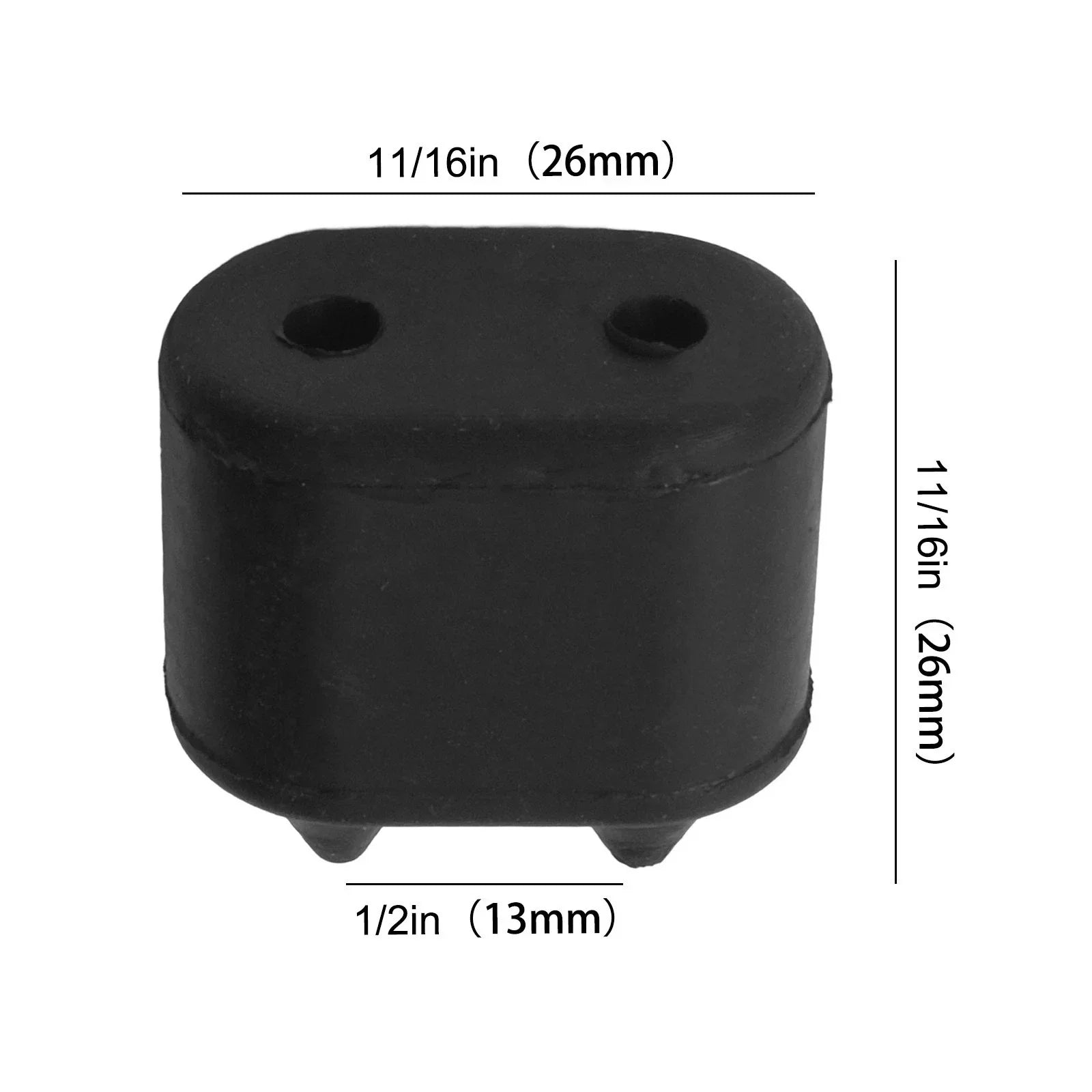 Door Bumper Set Rubber 4 pcs for NOVA, FIREBIRD, CAMARO