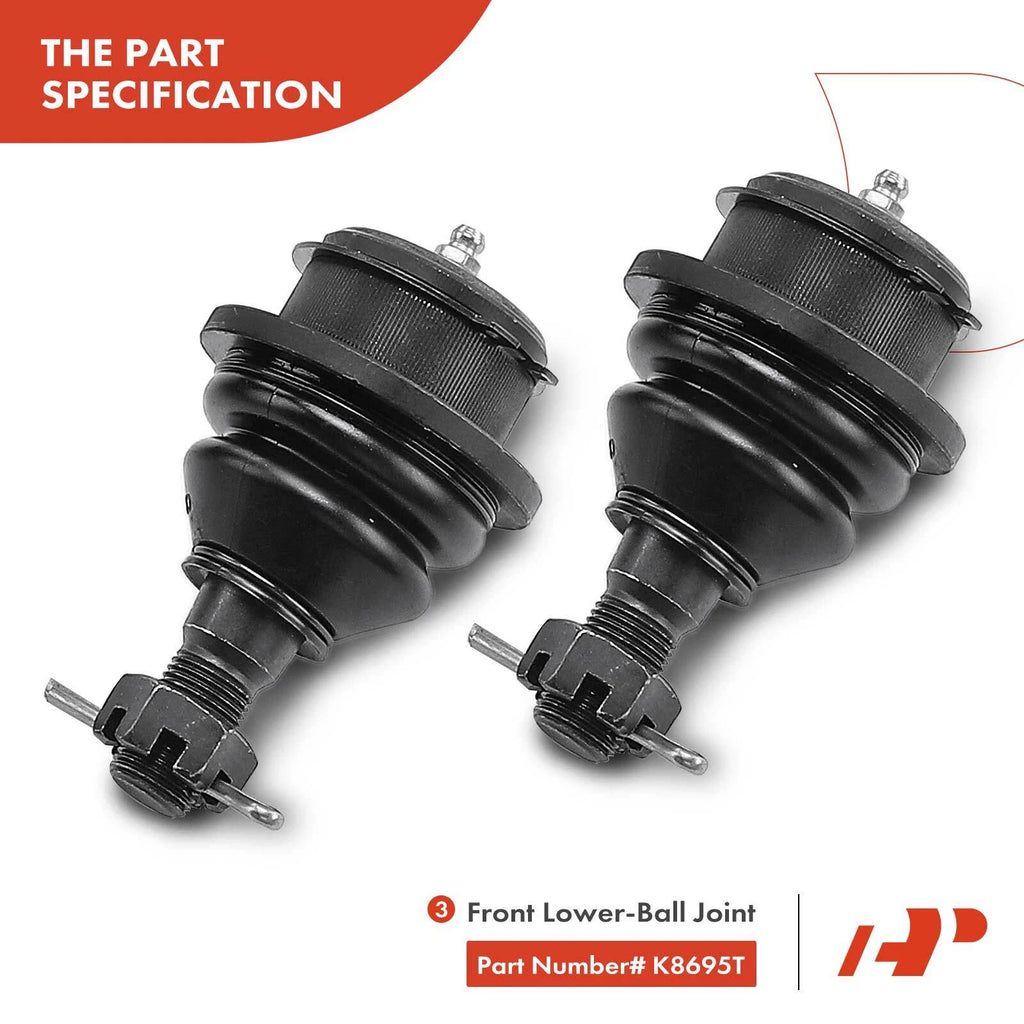 Set of 12 Front Control Arm Ball Joints for Ford Explorer