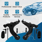 Front Lower Control Arms Sway Bar Tie Rods for Chevy Impala Monte Carlo (2000–2007)
