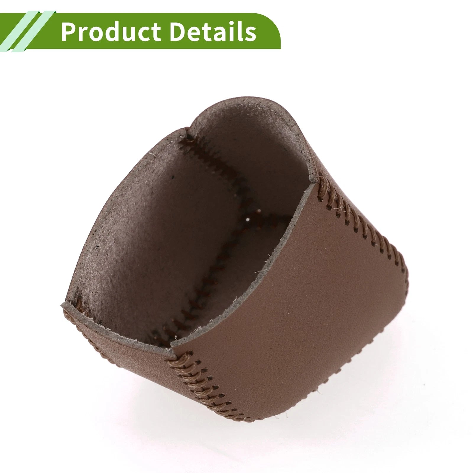 1 Pc Gear Shift Knob Cover for Lexus RX350 (2023–2024) Brown Faux Leather