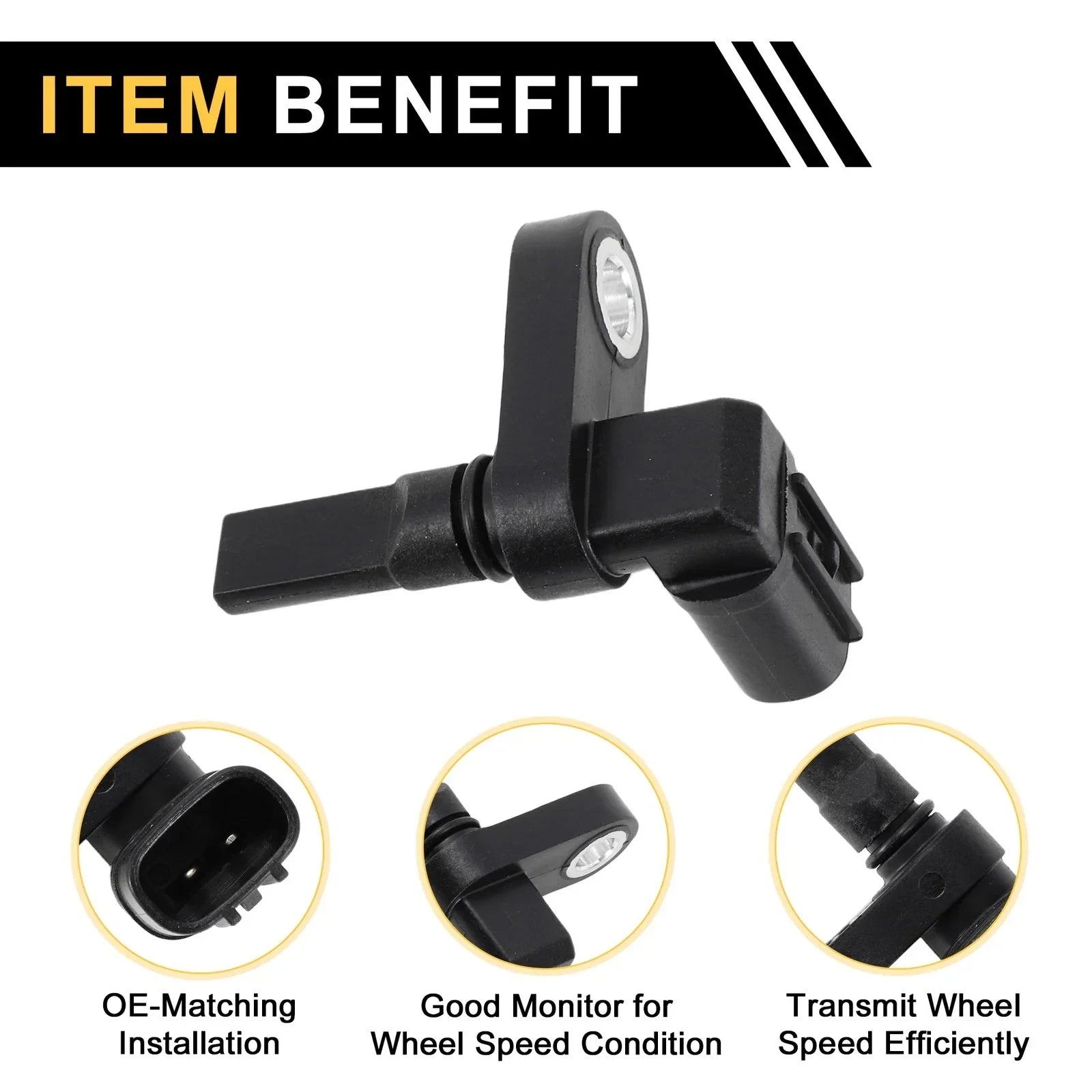 ABS Wheel Speed Sensor for Toyota Tacoma 2005-2022 Front & Rear Left