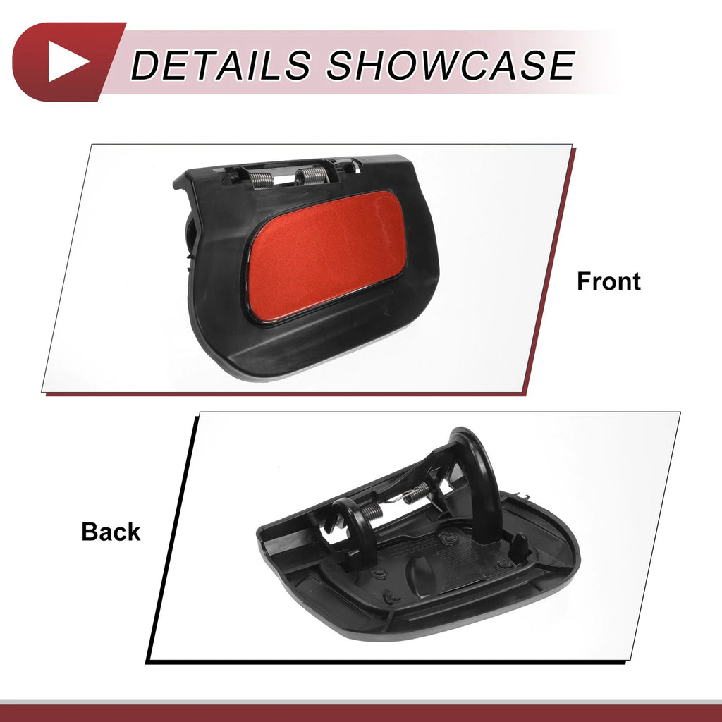 Front Left Washer Nozzle Cover Cap for Mercedes-Benz GLA45 AMG (2015–2019) Red