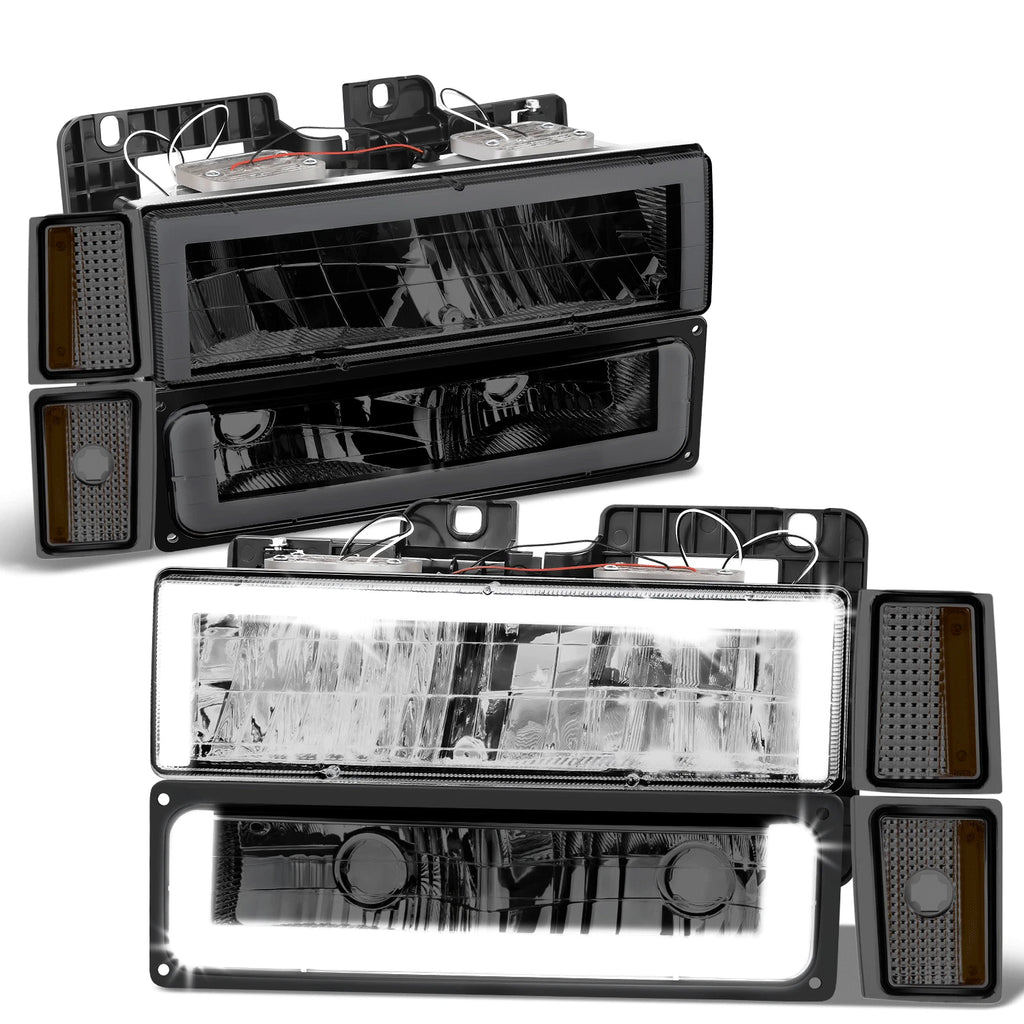 LED Headlight, Bumper Signal & Corner Lamps for Chevy Blazer C/K (1988–1993)