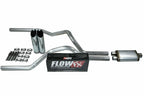 2.5" Dual Exhaust Kit for Ford F150 (2021–2025) Flowmaster Flow FX Slash Tip