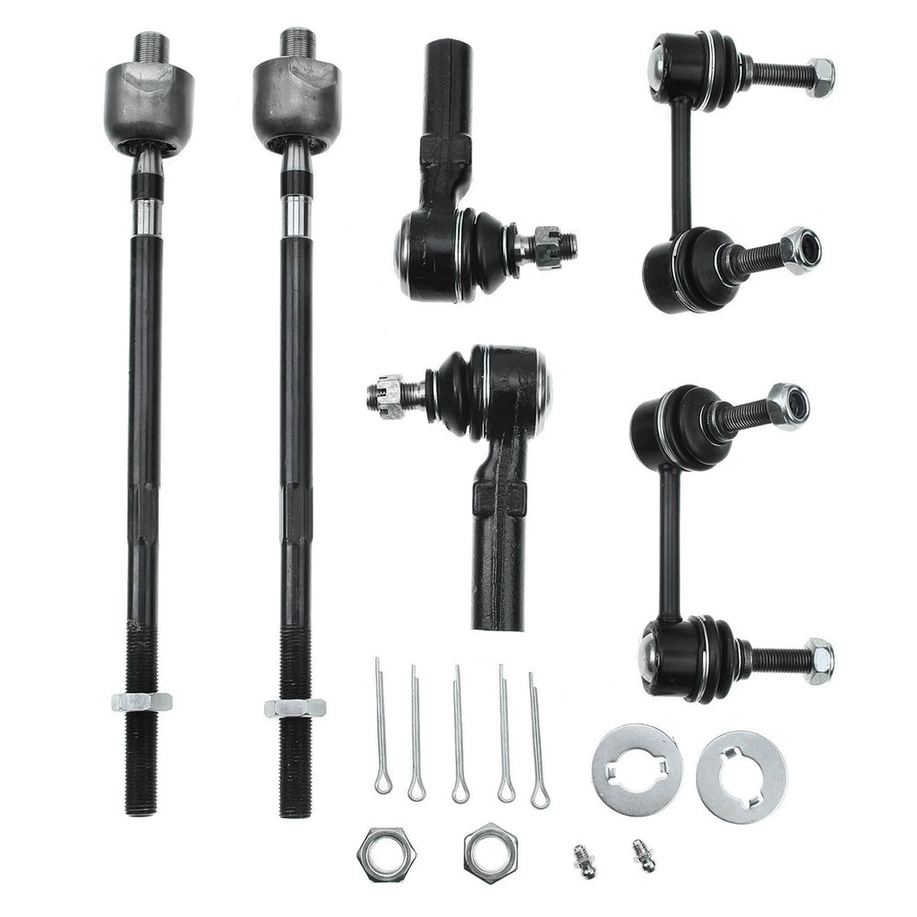 Set of 8 Front Lower Control Arm Sway Bar Links for Nissan Maxima (2000–2003)