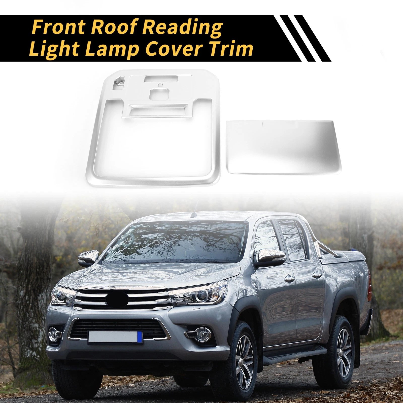 Set of 1 Front Roof Reading Light Lamp Cover Trim for Toyota Tundra (2022–2024)