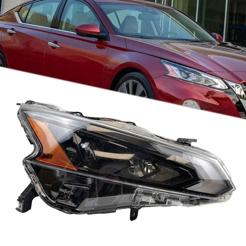 Full LED Headlight for Nissan Altima (2022–2023) Black Clear Lens