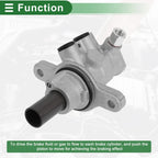 Brake Master Cylinder No.D6010JG80A for Nissan Rogue (2008–2013)