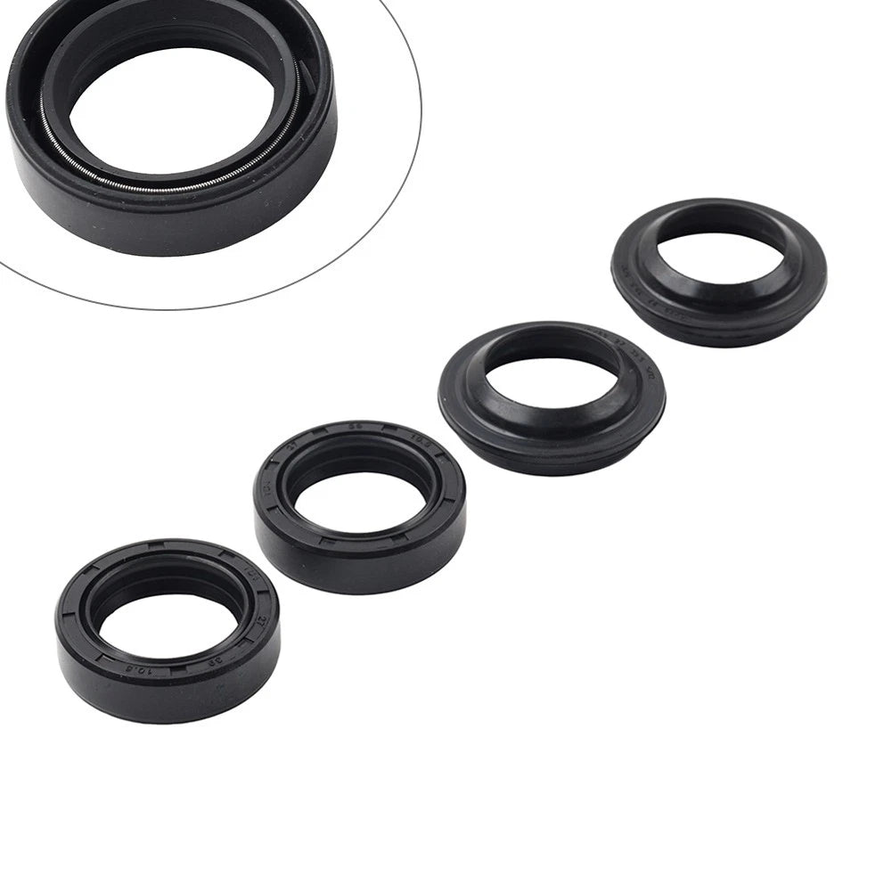 Front Fork Oil Seal Dust Seals for Honda CRF100F CRF80F (2004–2013) CB125S (1976–1985)