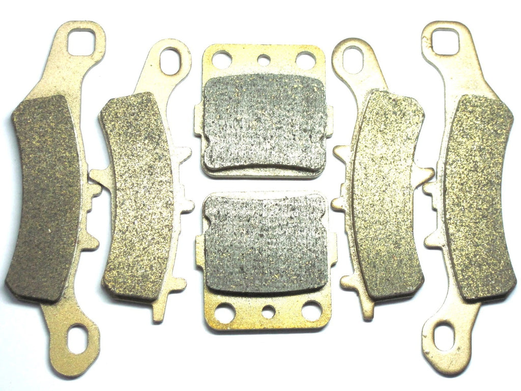 Set of 4 MC Front Rear Brake Pads for Kawasaki KFX450R (2008–2010) KSF450