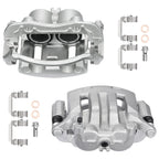 Front Brake Calipers Pair w/ Bracket for Nissan Xterra Frontier (2000–2004)
