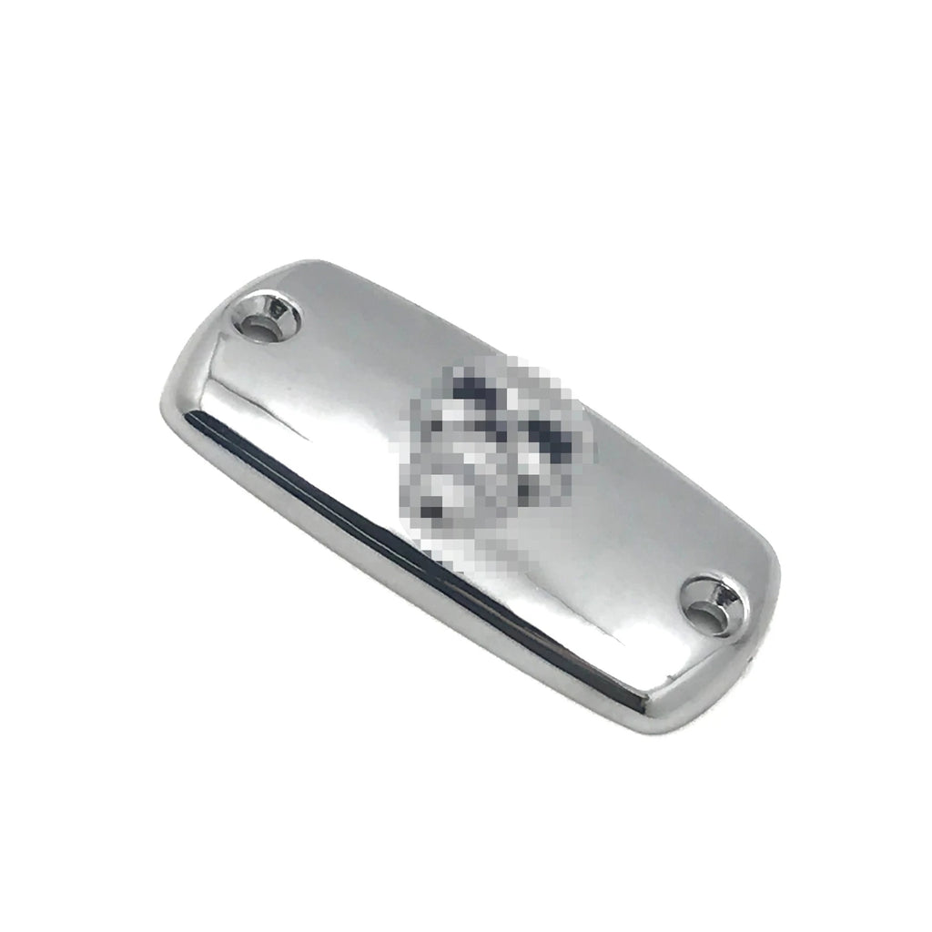 Chrome Brake Fluid Reservoir Cap Skull for Honda Valkyrie Goldwing VTX Shadow (1997–2009)