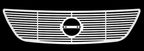 Stainless Chrome Laser Cut Grille Insert for Nissan Altima (2002-2004)