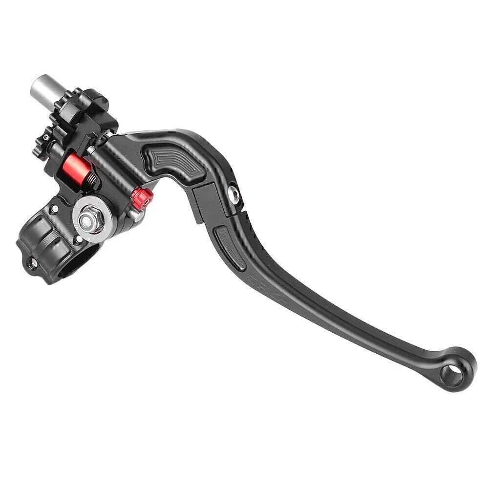 Left Black 7/8" 22mm Foldable Pivot Clutch Perch Lever for Dirt Bike ATV