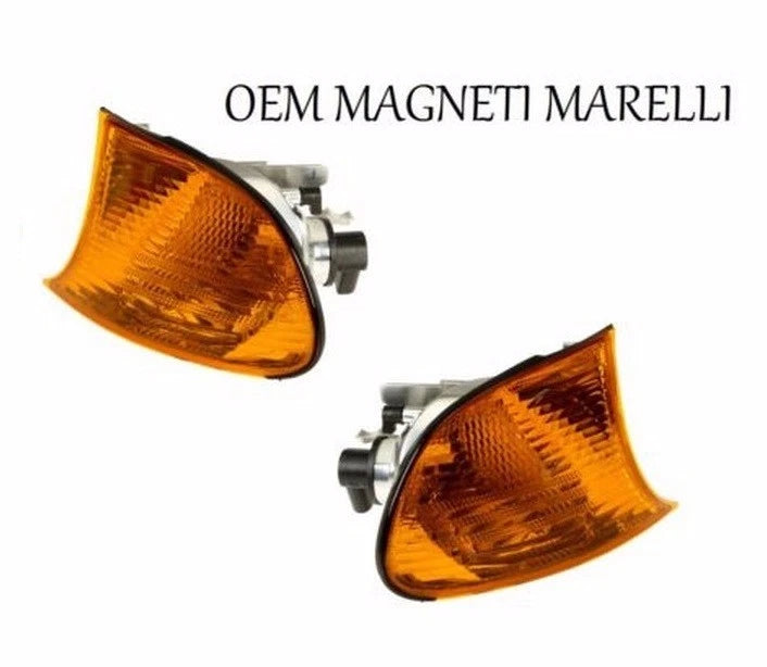 Set of 2 Turn Signal Assembly for BMW E46 323Ci (1998–2006) OEM Magneti Marelli