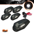 5Pcs Cab Roof Running Light with Switch Smoked White LED for F-Series (1980–1996)