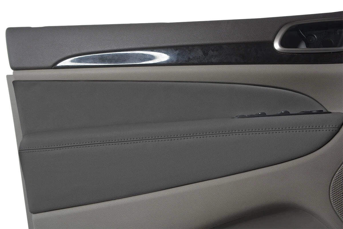 Leather Armrest Door Panel Cover for Jeep Grand Cherokee (2011–2019) Gray