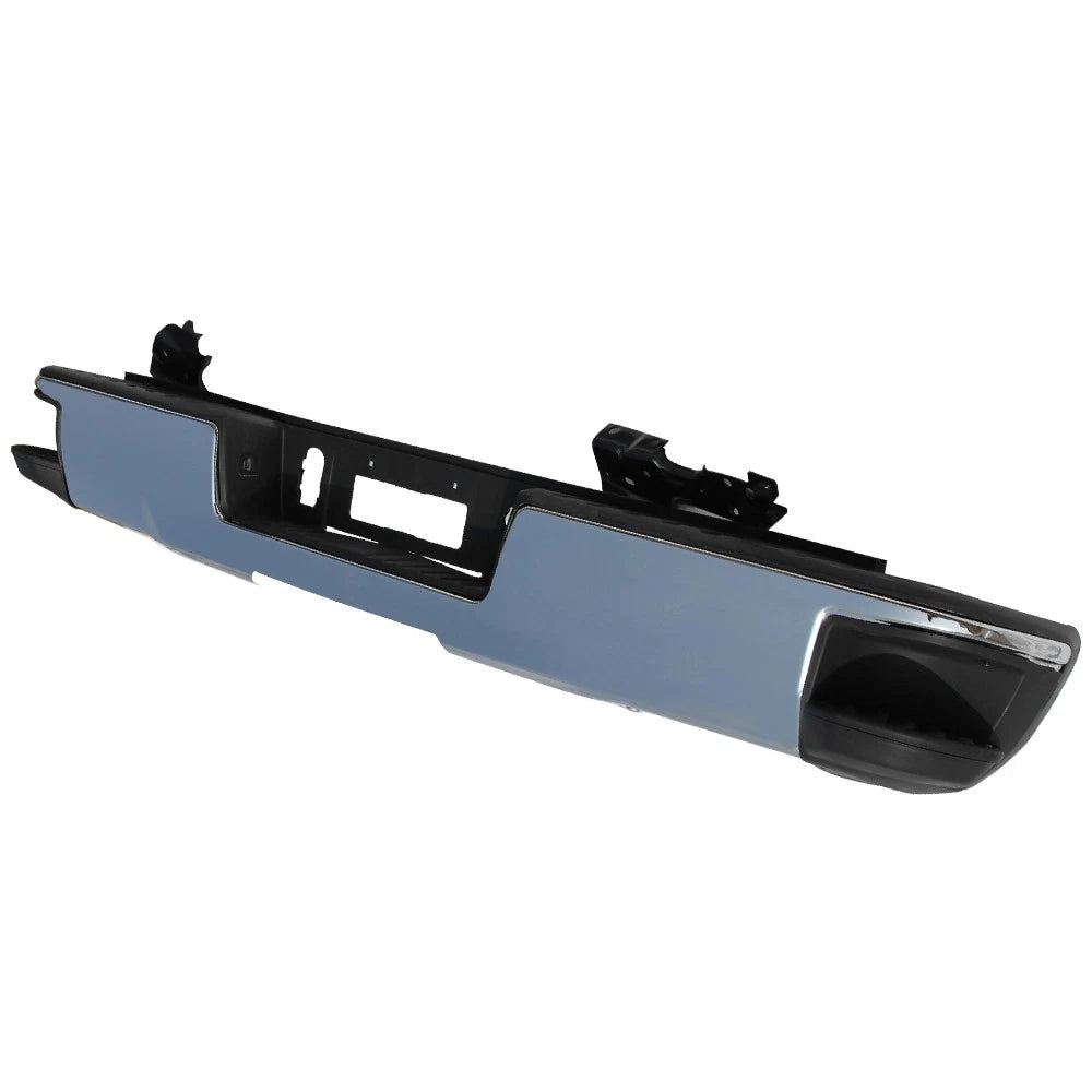 Chrome Rear Bumper Assembly for Chevy Silverado GMC Sierra 1500 (2014–2018)