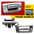 Chrome Tailgate Handle with Bezel Set for Silverado Sierra (2007–2014) GM1916106 H