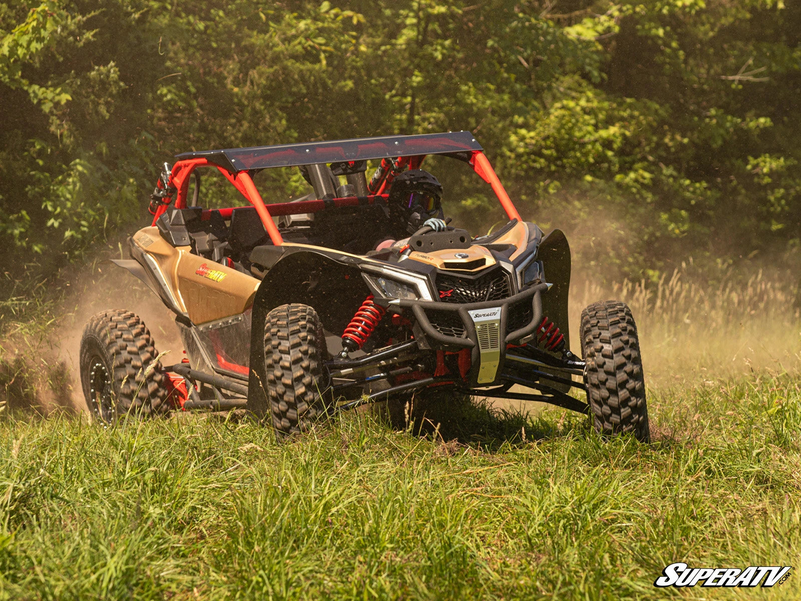 SuperATV Prerunner Front Bumper for Can-Am Maverick X3 (2017–2023)