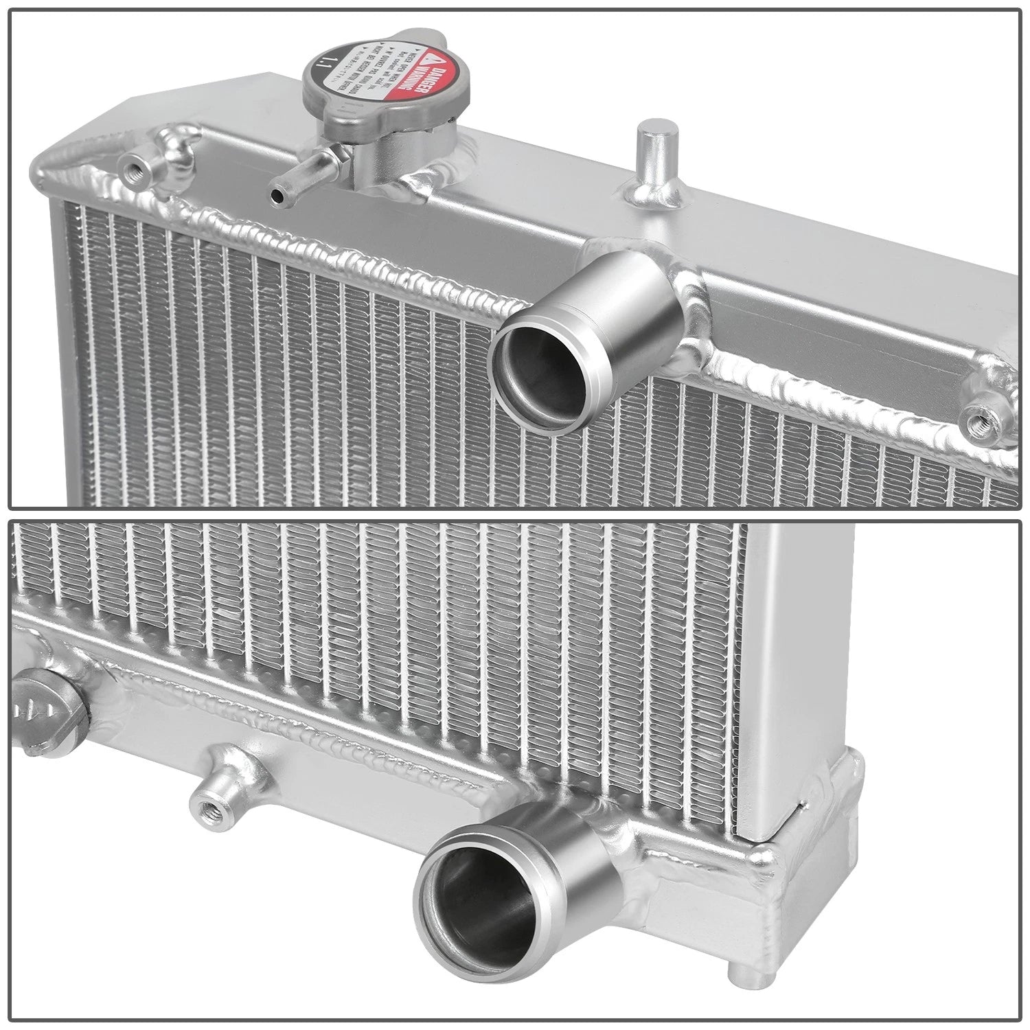 Full Aluminum 2-Row Racing Radiator for Civic/CRX/Del Sol/Integra (MT)