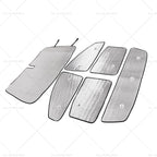 6x Car Sunshade Window Visor for Ford Ranger (2015–2024)