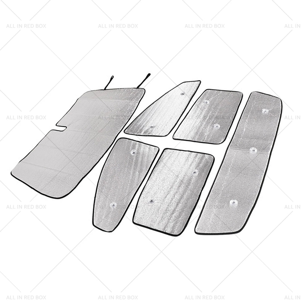 6x Car Sunshade Window Visor for Ford Ranger (2015–2024)