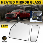 Tow Mirror Glass for Ford F150 (2015–2020) LH Heated Upper Lower