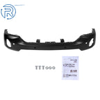 Front Bumper Face Bar Steel Black for Chevrolet Silverado 1500 (2016-2018)