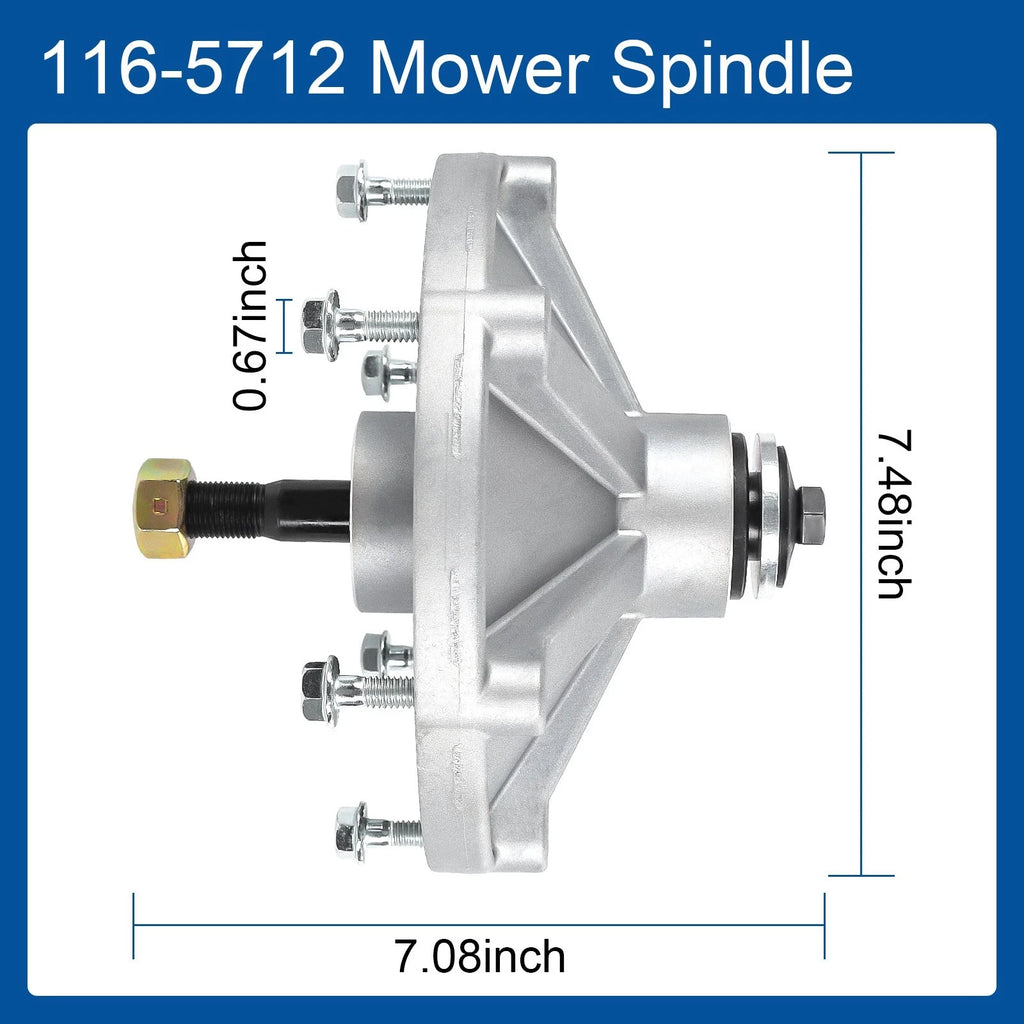 Blade Deck Spindle for Toro Exmark Quest 48" 52" (Fits 116-5712 109-8744)