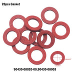 Set of 20 Lower Unit Oil Drain Gaskets for Outboard Motors