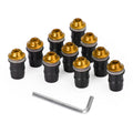 10 Pack M5x16 Windshield Screen Screw Bolts for Motorcycle