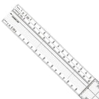 CNP-3 Slide Rule for Air Navigation Distance Angle Conversion (38.1x7cm)
