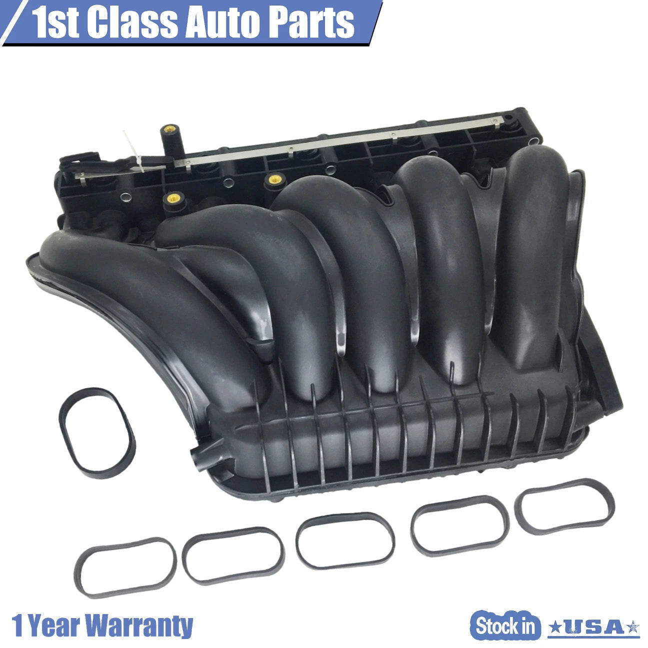 Air Intake Manifold for Mercedes Benz OM612 OM647 C E M-Class CLK 270 CDI (2000–2006)
