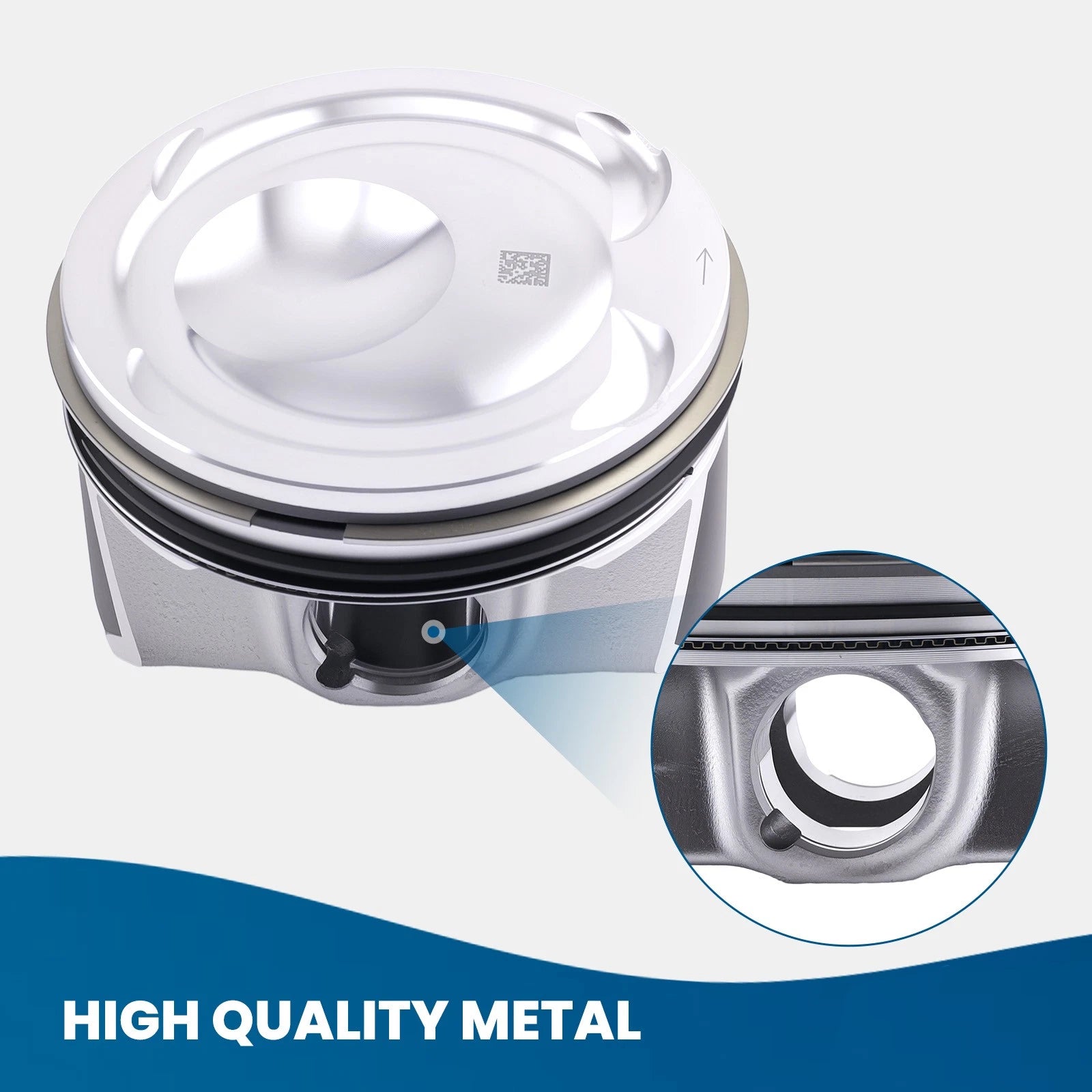 Set of 4 Engine Pistons for Ford Focus Mustang Lincoln MKC (2015–2019)