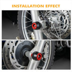 Front Axle Slider Crash Protector Guard for Honda XR 650L (1993–2025)