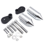 Chrome Spike Frame Slider for Honda CBR1000RR (2006–2016)
