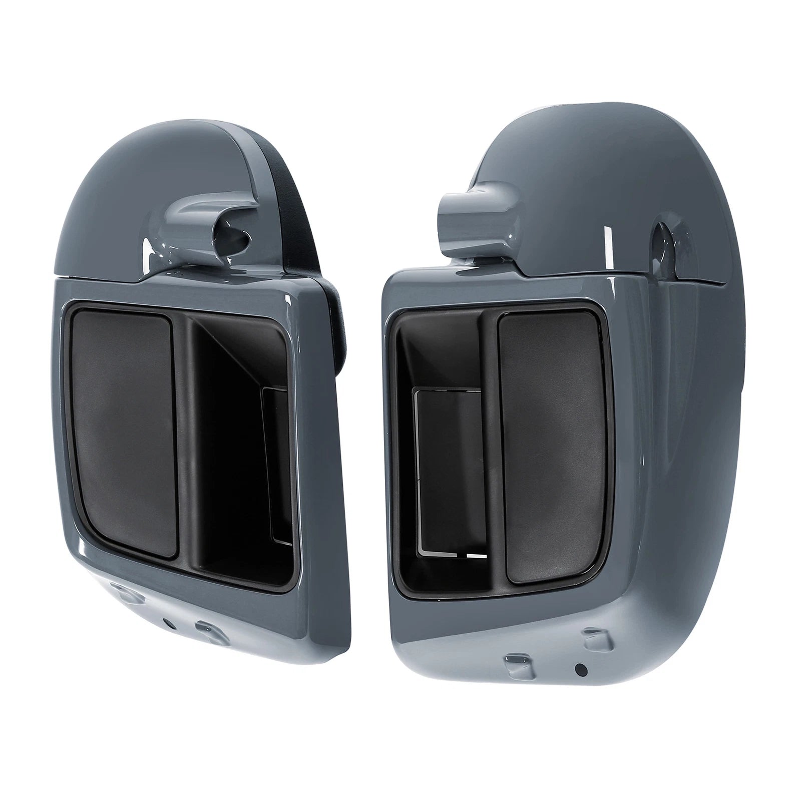 Lower Vented Fairings Glove Box for Harley Touring Road Glide (2014–2025) Gunship Gray