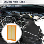 Engine Air Filter No. 2740940104 for Mercedes-Benz C300 (2015–2018)