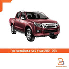 Front Bumper Extension Mud Flap Splash Guard for Isuzu D-Max 2012-2016