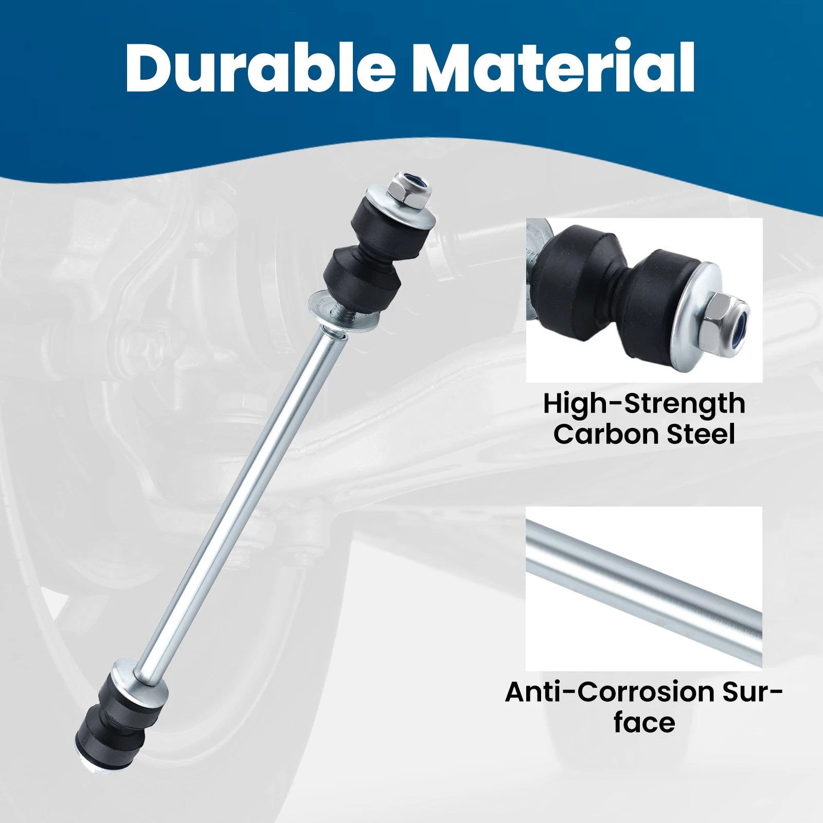 2X Rear Sway Bar End Links for Chevy Traverse (2009–2017) Buick Enclave (2008–2017)