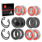 Front Rear Wheel Bearing Kit for Yamaha Golf Cart (1985–2007)