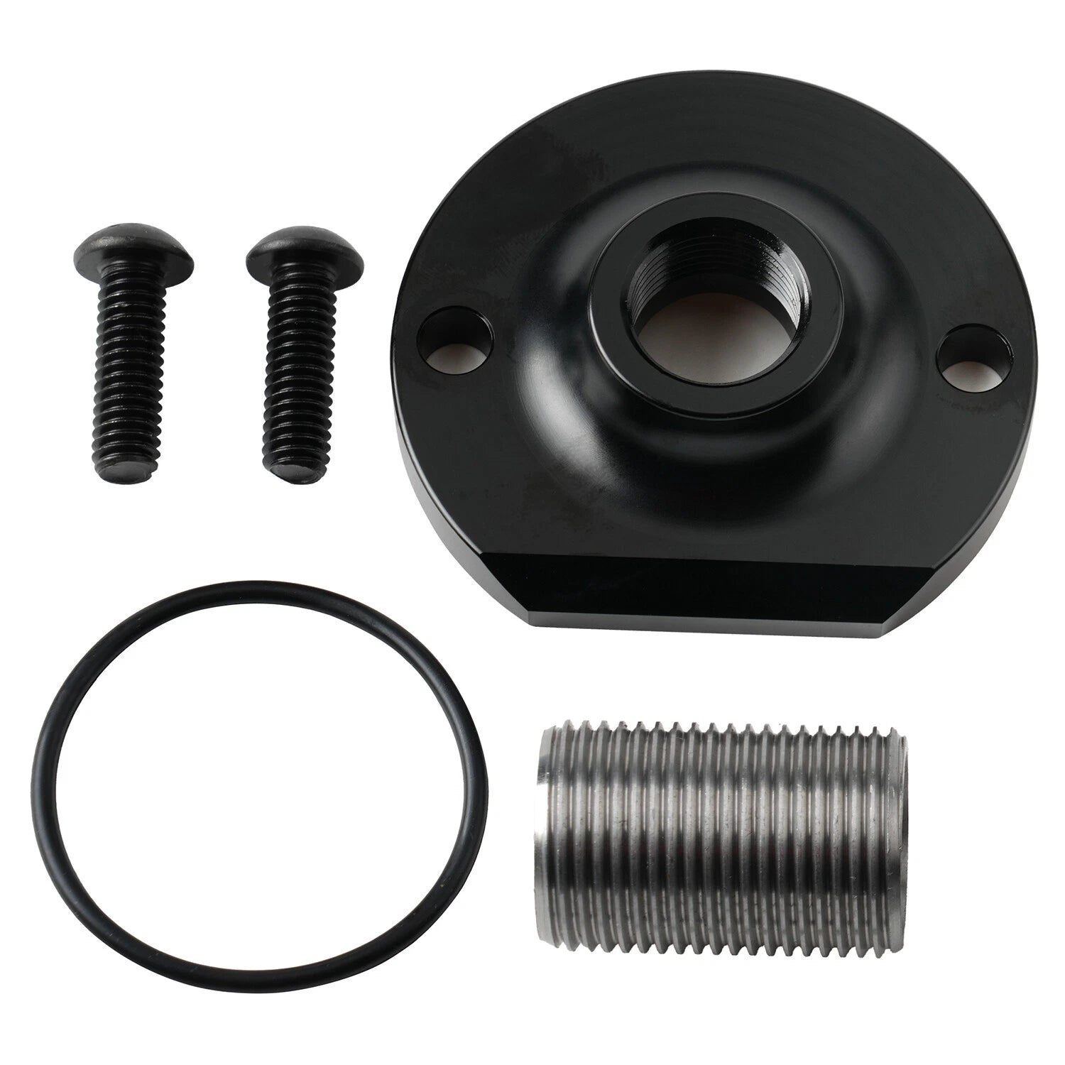 Oil Bypass Eliminator for Chevy SBC/BBC (except Gen V and Gen VI) 13/16-16 Black