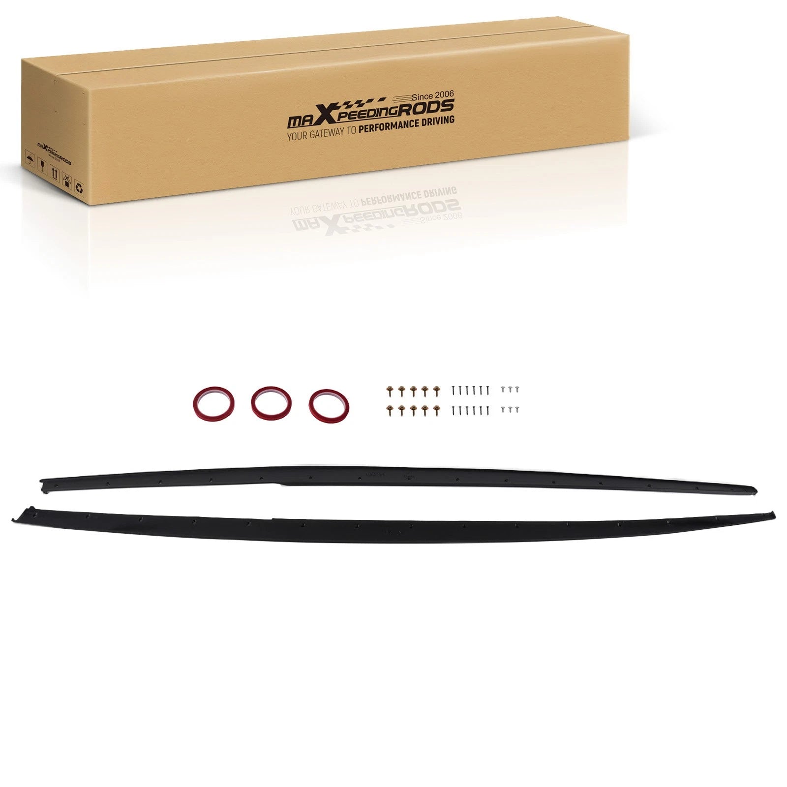 Body Kit Side Extensions for BMW 3 Series F30 F31 (2012–2018) Gloss Black