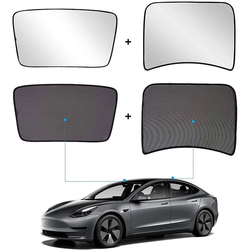 Sunshade Roof Window Skylight for Tesla Model 3 (2017–2023)