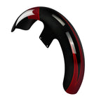 21" Front Fender for Harley Road Glide (1997–2013) Starfire Black/Atomic Red