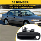 Front Outside Door Handle for Toyota Corolla (1998–2002) Left Side