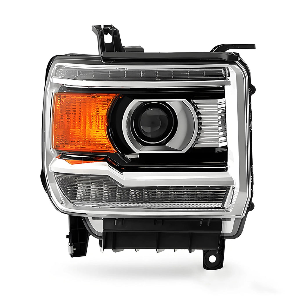 Halogen w/ LED DRL Headlight for GMC Sierra 1500 2500 HD 3500HD (2015–2019)